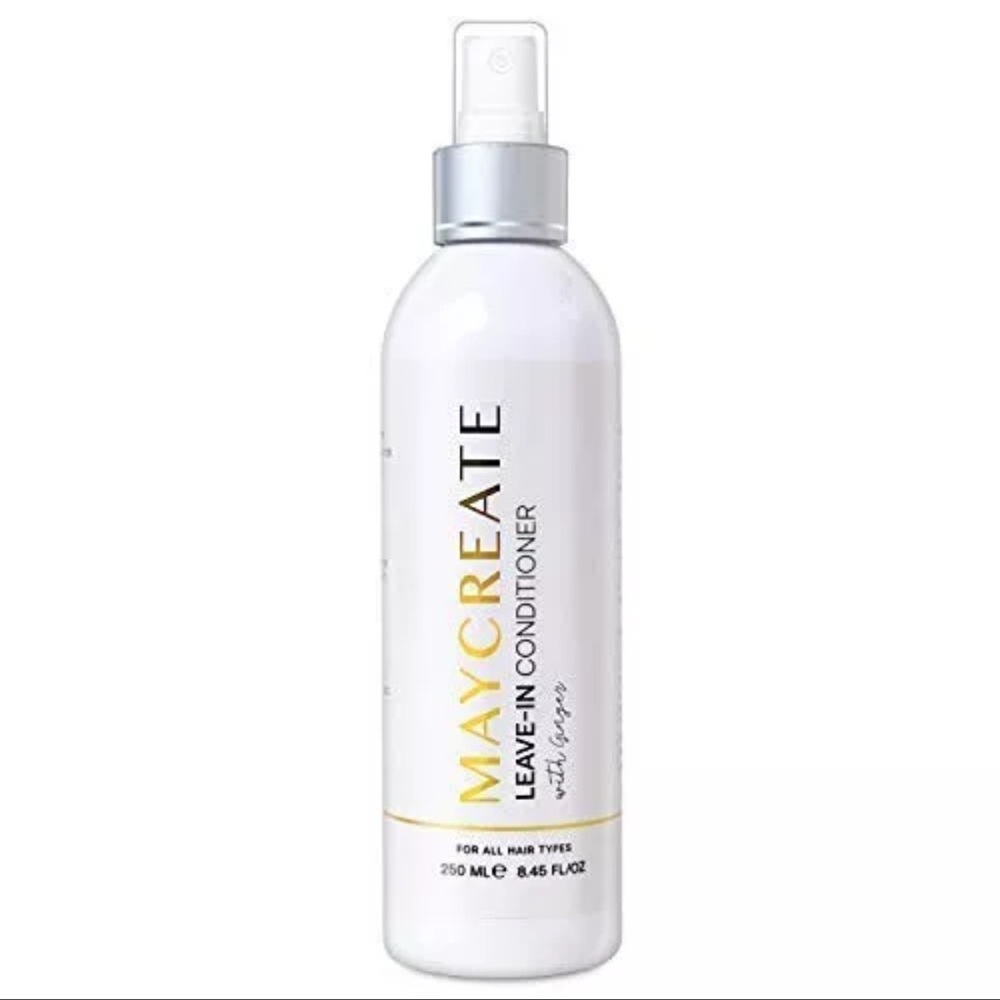 MAYCREATE Leave In Conditioner Daily Nourishment Spray With Ginger NEW